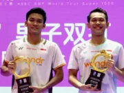 Ganda Putra Indonesia Juara China Open 2026, Fajar/Fikri Kalahkan Pasangan Nomor Satu Dunia