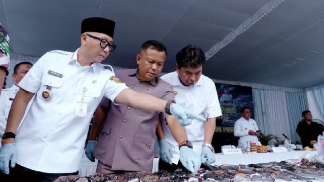 Gubernur-Lampung-Hadiri-Pemusnahan-Narkoba-dan-Senjata-Api-Ilegal