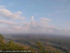 Gunung Semeru Meletus, Awan Panas Guguran Mengancam Wilayah Sekitar
