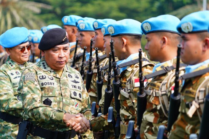 Satgas Kizi TNI Konga XX-W MONUSCO Siap Laksanakan Misi Perdamaian PBB di Republik Demokratik Kongo