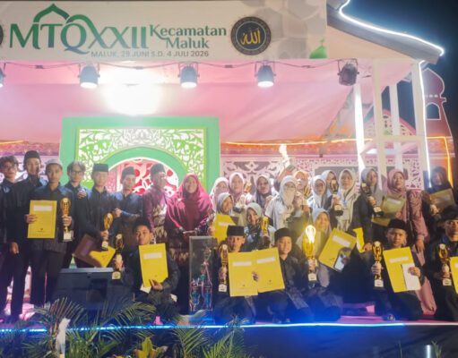 Desa Pasir Putih Pertahankan Dominasi, Kembali Sabet Juara Umum MTQ XXII Kecamatan Maluk