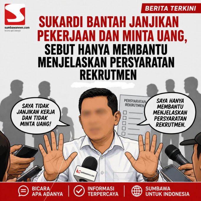 Sukardi Bantah Janjikan Pekerjaan dan Minta Uang, Sebut Hanya Membantu Menjelaskan Persyaratan Rekrutmen