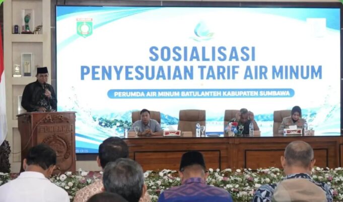 Perumdam Batulanteh Sosialisasikan Penyesuaian Tarif