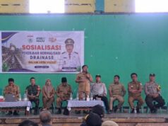 Normalisasi Drainase Jalan Utama Kota Maluk Segera Dimulai, Kecamatan Maluk Gelar Sosialisasi