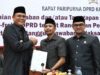 Bupati H. Jarot Sampaikan Jawaban atas Pandangan Umum Fraksi-Fraksi DPRD terhadap Ranperda Pertanggungjawaban APBD 2025