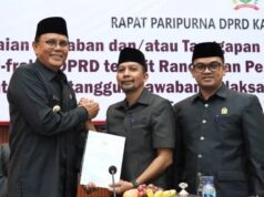 Bupati H. Jarot Sampaikan Jawaban atas Pandangan Umum Fraksi-Fraksi DPRD terhadap Ranperda Pertanggungjawaban APBD 2025