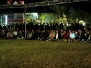 Gelar Nobar Final Pildun 2026, Ribuan Orang Padati Halaman Kantor Bupati Sumbawa