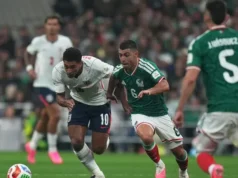 Inggris Kalahkan Meksiko 3-2 di Stadion Azteca, Lolos ke Perempat Final
