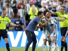 Inggris vs Argentina di Semifinal Piala Dunia 2026, Scaloni Tekankan Ini Hanya Pertandingan Sepak Bola