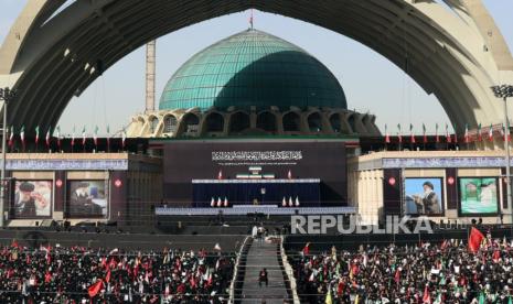 Iran Tutup Ruang Udara Teheran untuk Prosesi Pemakaman Khamenei