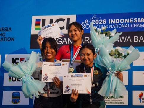 Jakarta Pro Cycling Team Borong 5 Medali di Kejurnas Road 2026, Aligya Keiko Raja ITT