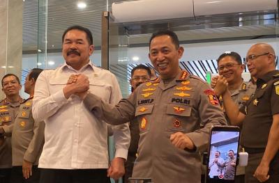Jaksa Agung dan Kapolri Tegaskan Hubungan Kerja Tak Ada Persaingan