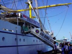 KRI Bima Suci Picu Antusiasme Masyarakat Sulut di Hari Terakhir Open Ship