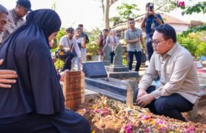 KSP Dudung Ziarah ke Makam Calon Manajer Kopdes yang Gugur saat Latihan