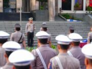 Kakorlantas Lantik Tiga Pejabat Utama, Tekankan Kolaborasi dan Integritas