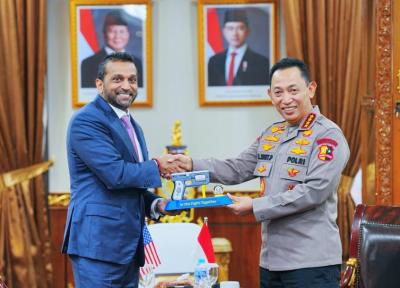 Kapolri dan FBI Perkuat Kolaborasi Hadapi Kejahatan Transnasional