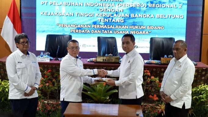 Kejati Bangka Belitung dan Pelindo Regional 2 Jalin Kerja Sama Hukum Datun