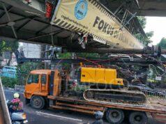 Kerugian Akibat JPO Tendean Rusak Capai Miliaran Rupiah