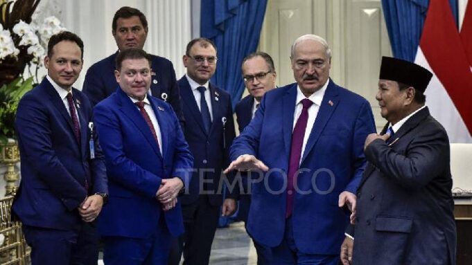Lukashenko Kunjungi Indonesia, Sepakati Kerja Sama 2026–2030