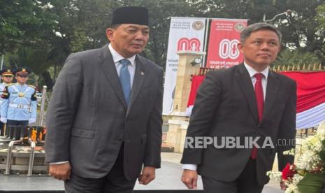 Menhan Singapura Kunjungi Jakarta, Luncurkan Inisiatif Alumni Pertahanan Indosin