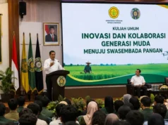 Mentan Ajak Mahasiswa USU Perkuat Ketahanan Pangan Berkelanjutan