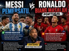 Messi Satukan Argentina, Ronaldo Picau Portugal