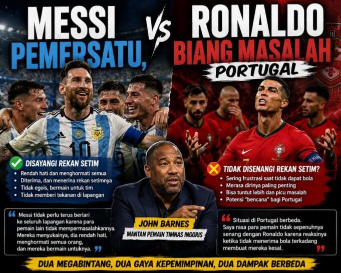 Messi Satukan Argentina, Ronaldo Picau Portugal