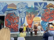 Mural Kolaborasi Indonesia, Austria, dan Ukraina Suarakan Krisis Iklim