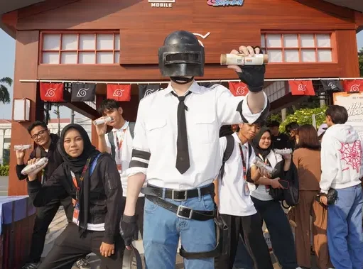 Naruto Hadir di PUBG Mobile, Festival Desa Konoha Gelar Acara Offline di Kota Tua