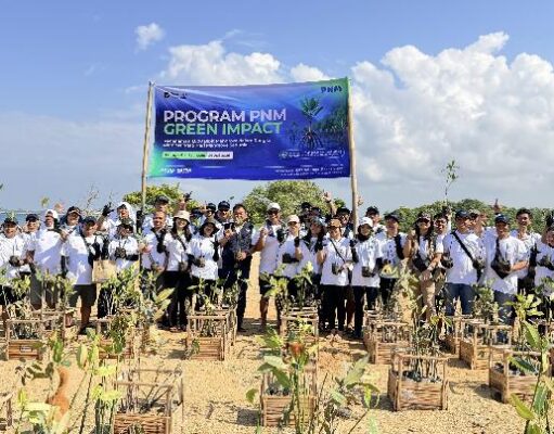 PNM Tanam 22.000 Mangrove di 18 Titik Pesisir Indonesia