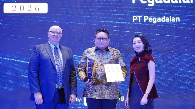 Pegadaian Raih Penghargaan Top Company di Industri Bank Emas 2026