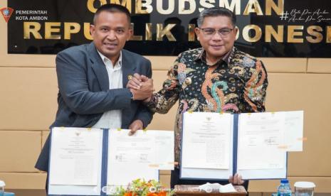 Pemkot Ambon Resmi Kerja Sama dengan Ombudsman RI Tingkatkan Pelayanan Publik