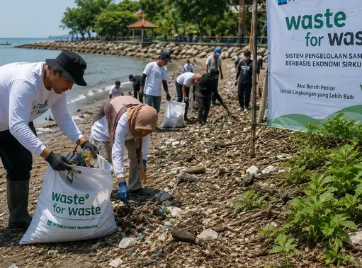 Penguatan Pengelolaan Sampah Pesisir Berbasis Komunitas di Gresik