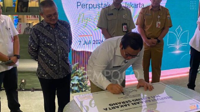 Perpustakaan Nyi Ageng Serang di Jakarta Buka Hingga Pukul 22.00