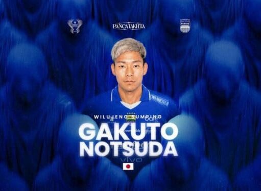 Persib Bandung Resmi Rekrut Gakuto Notsuda, Andrew Jung Dilepas