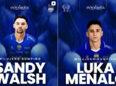 Persib Bandung Resmi Rekrut Sandy Walsh dan Luka Menalo untuk Musim 2026-2027