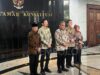 Pimpinan MPR Bertemu Hakim MK Bahas Kewenangan Konstitusi