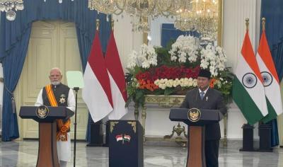 Prabowo-Anugerahkan-Bintang-Adipurna-kepada-PM-India-Narendra-Modi