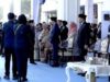 Prabowo Beri Hormat kepada Jokowi di HUT Ke-80 Bhayangkara