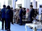 Prabowo Beri Hormat kepada Jokowi di HUT Ke-80 Bhayangkara
