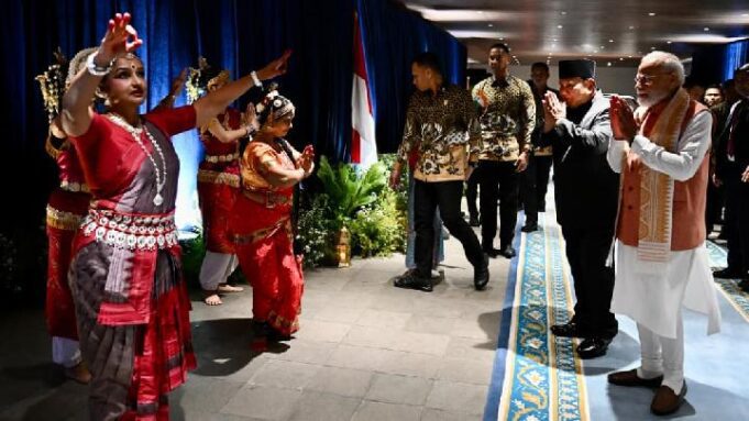 Prabowo Hadiri Sambutan Diaspora India di Senayan
