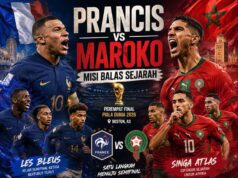 Prancis Hadapi Maroko di Perempat Final Piala Dunia 2026, Buru Sejarah Tiga Kali Berturut-turut ke Semifinal