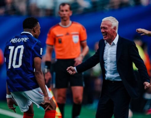 Prancis Unggul 1-0 Atas Swedia Berkat Gol Mbappe di Menit Akhir Babak Pertama