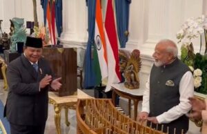 Presiden Prabowo Beri Angklung, PM Modi Mainkan Kuch Kuch Hota Hai