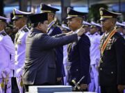 Presiden Prabowo Pimpin Pelantikan 1.500 Perwira TNI-Polri di Istana Merdeka