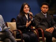 Ratu Tisha Perkenalkan Liga Universitas Coca-Cola di Forum PBB