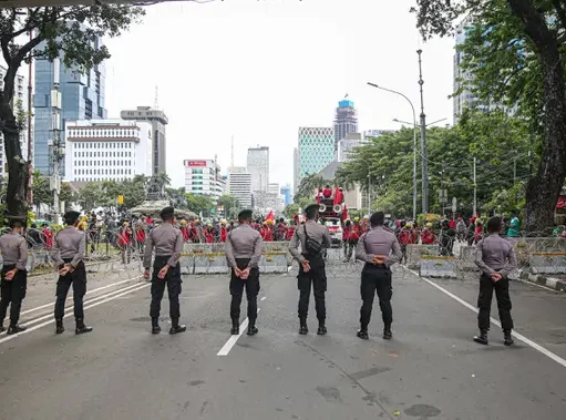 Ratusan Polisi Siaga di Dua Titik Demo Jakarta, Senin Ini