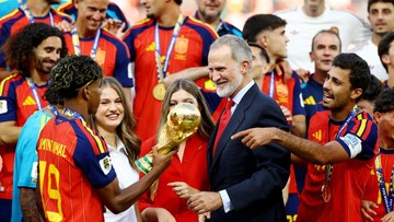 Spanyol Juara Piala Dunia, Lamine Yamal Satu-Satunya yang Dipeluk Raja Felipe VI