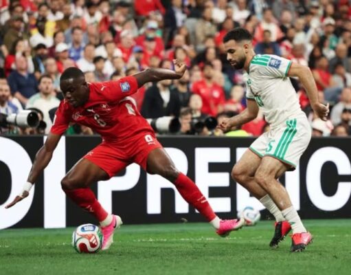Swiss Unggul 1-0 atas Aljazair di Babak Pertama Piala Dunia 2026