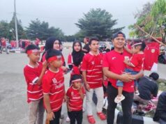 Timnas Indonesia Hadapi Kamboja di Stadion Pakansari, Suporter Sudah Memadati Lokasi